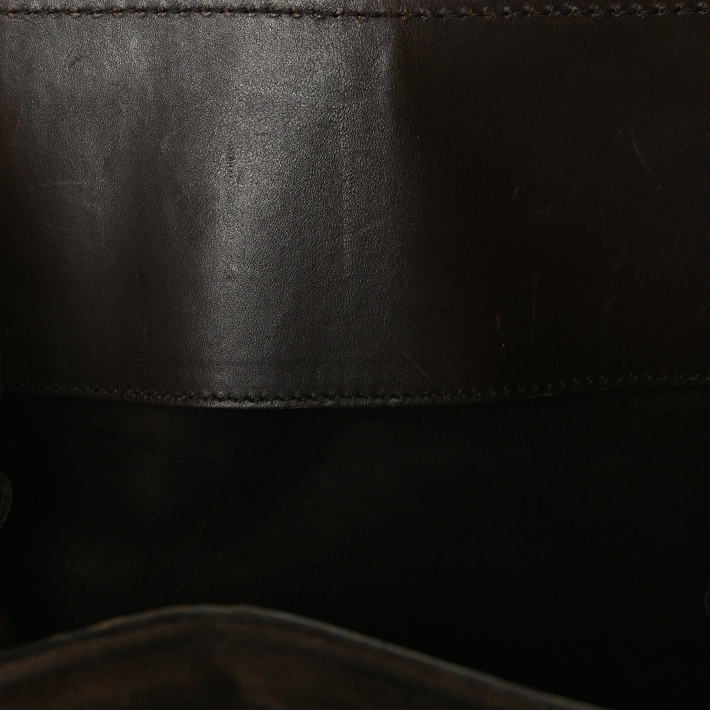 Suede Tote Brown