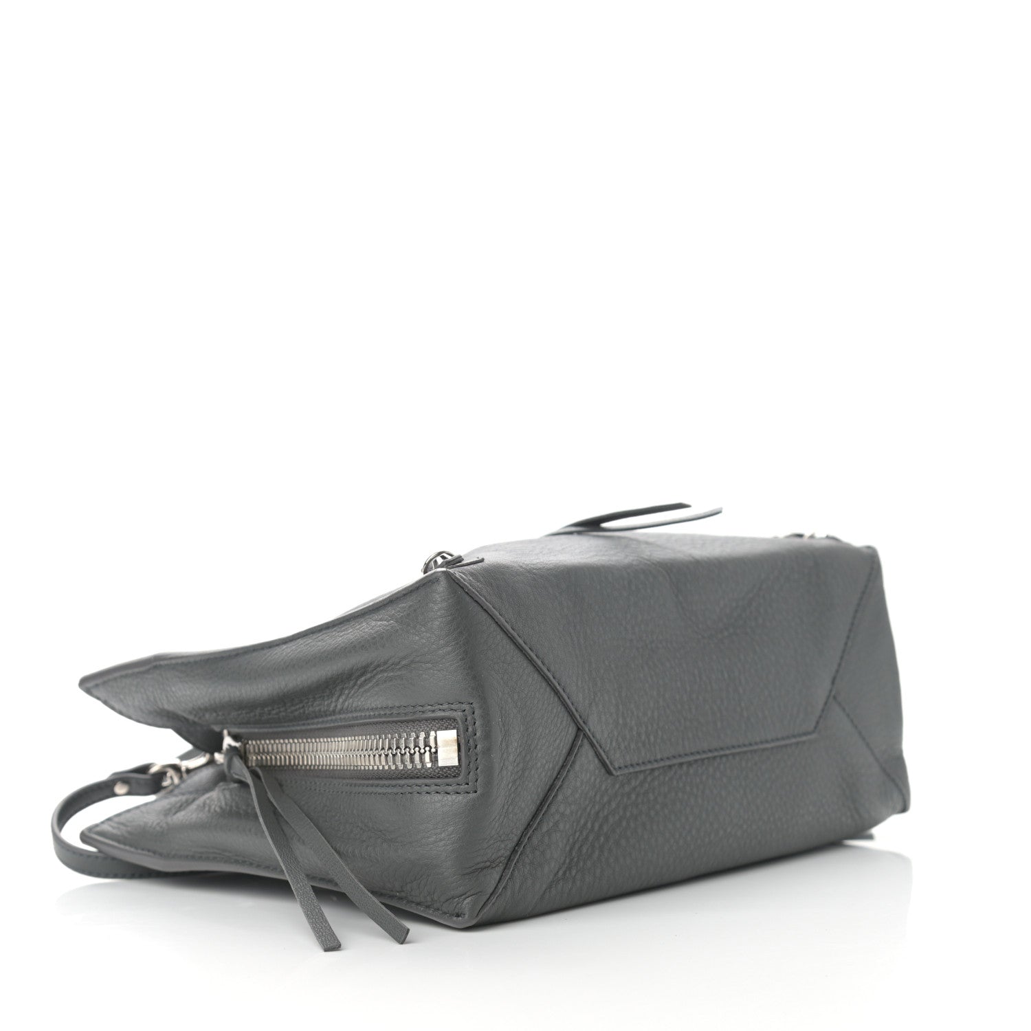 Balenciaga Veau Papier A6 Zip Around Tote Gris Fossile 4 of 9