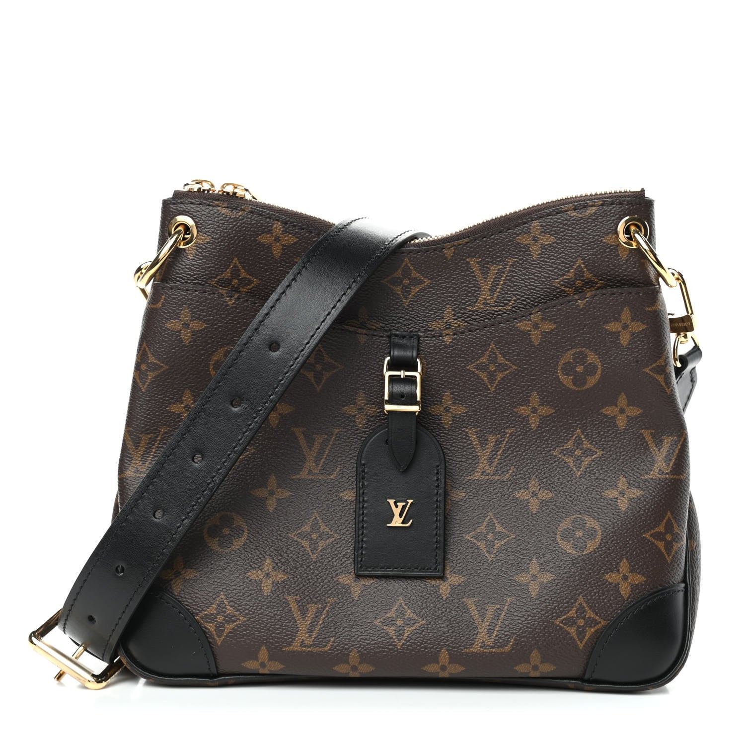 Louis Vuitton Monogram Odeon PM Black 1 of 8