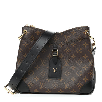 Louis Vuitton Monogram Odeon PM Black 1 of 8