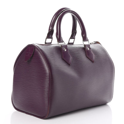 Louis Vuitton Epi Speedy 25 Cassis 3 of 8