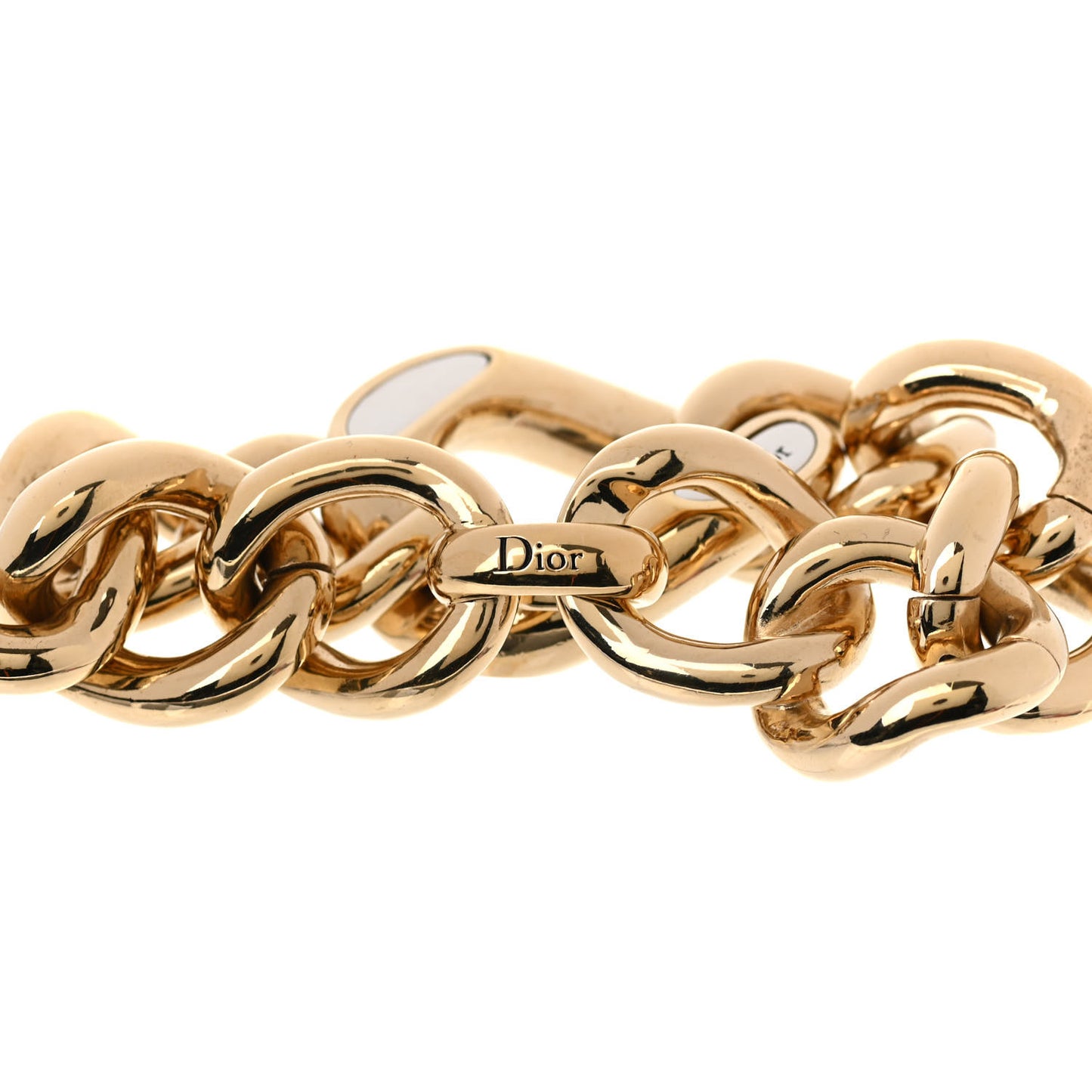 Metal Chain Bracelet Gold Palladium