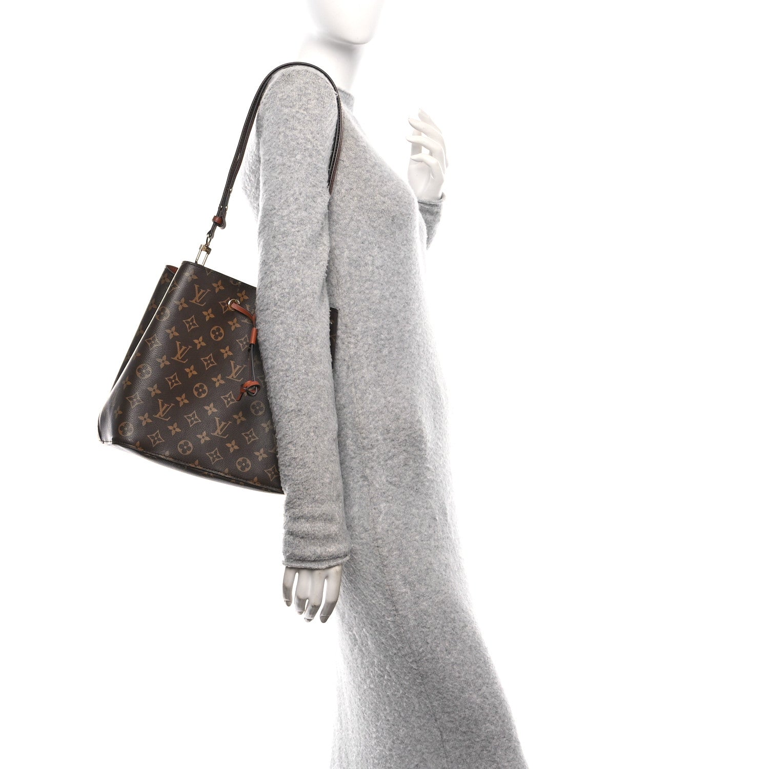 Louis Vuitton Monogram Neonoe MM Caramel 2 of 10