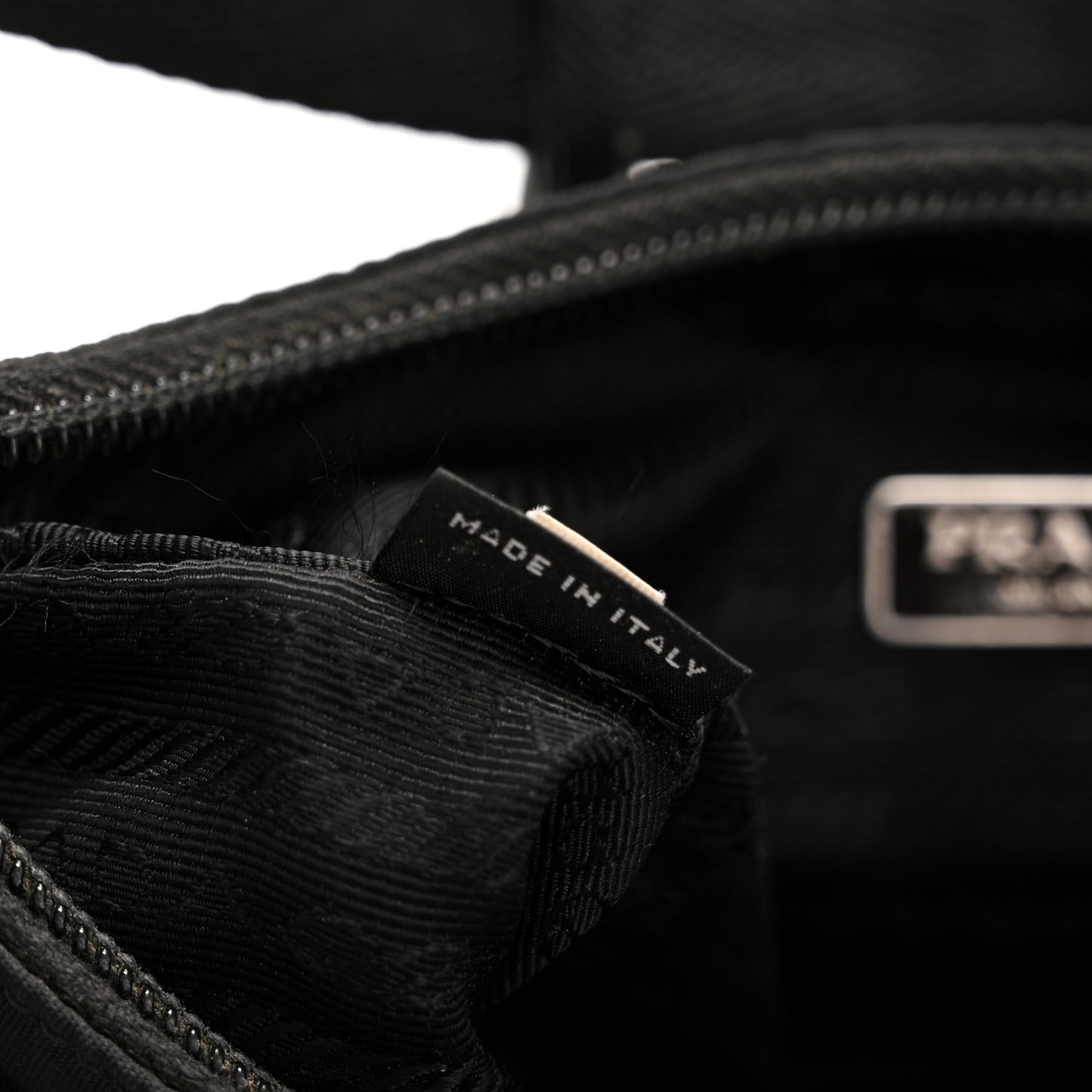 Tessuto Nylon Mini Re-Edition 2000 Bag Black