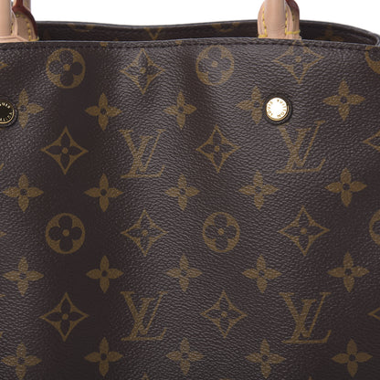 Louis Vuitton Monogram Montaigne MM 9 of 9