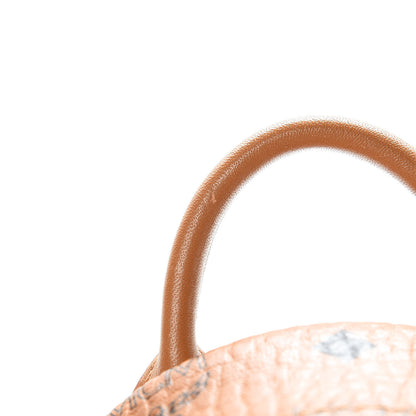 MCM Visetos Side Stud X-Mini Stark Backpack Cognac 13 of 13