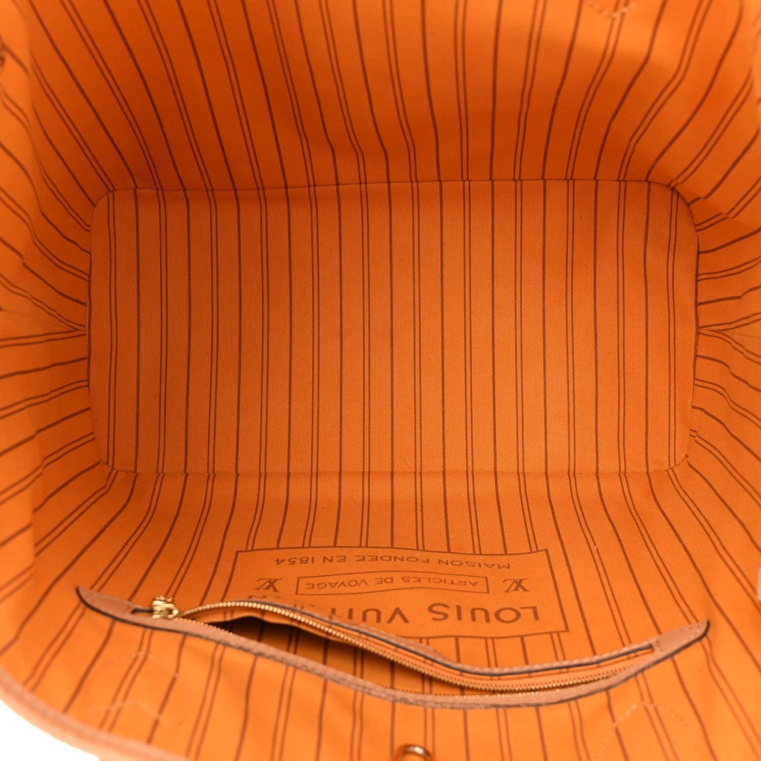 Louis Vuitton Damier Azur Braided Neverfull MM Orange 6 of 11