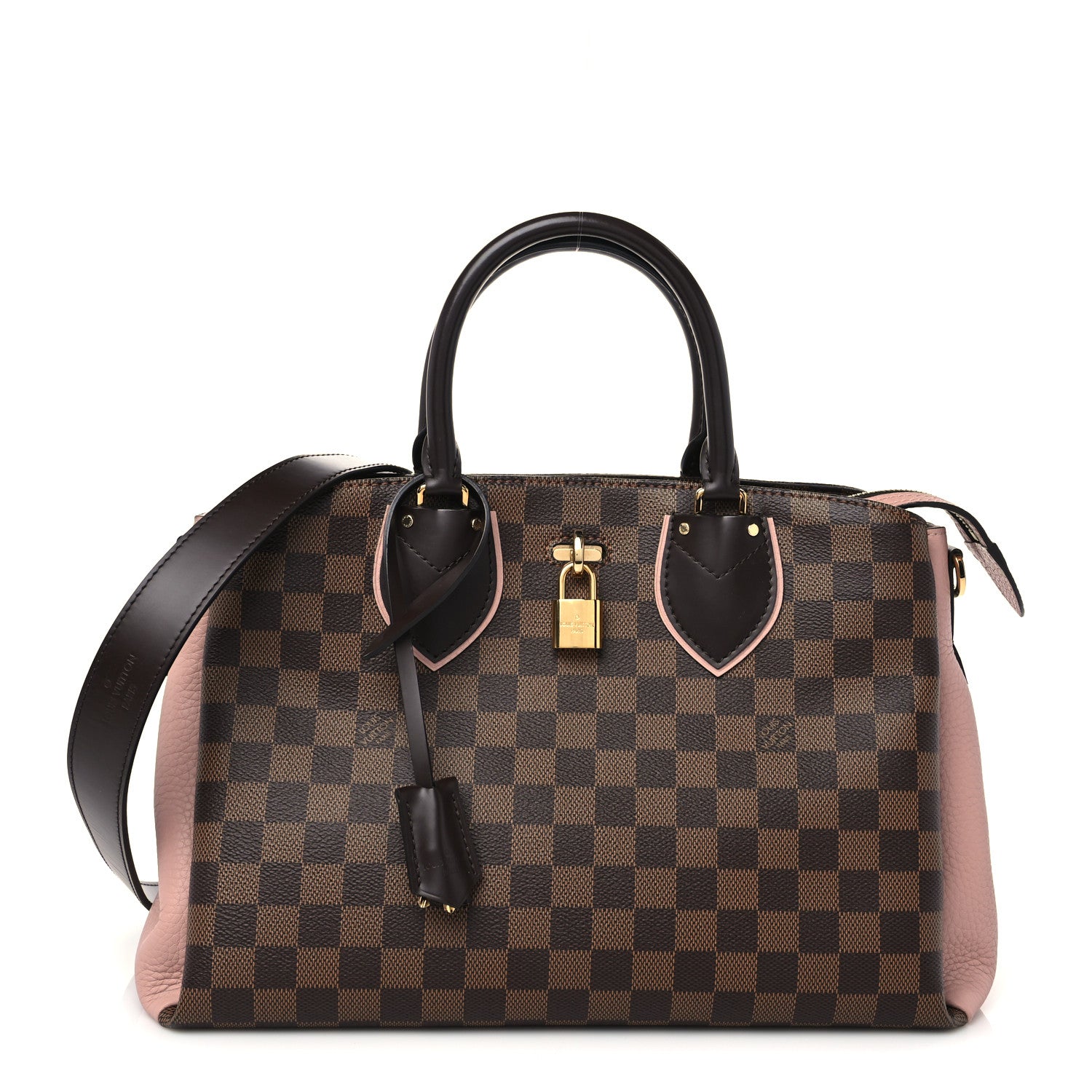 Louis Vuitton Cuir Taurillon Damier Ebene Normandy Magnolia 1 of 8