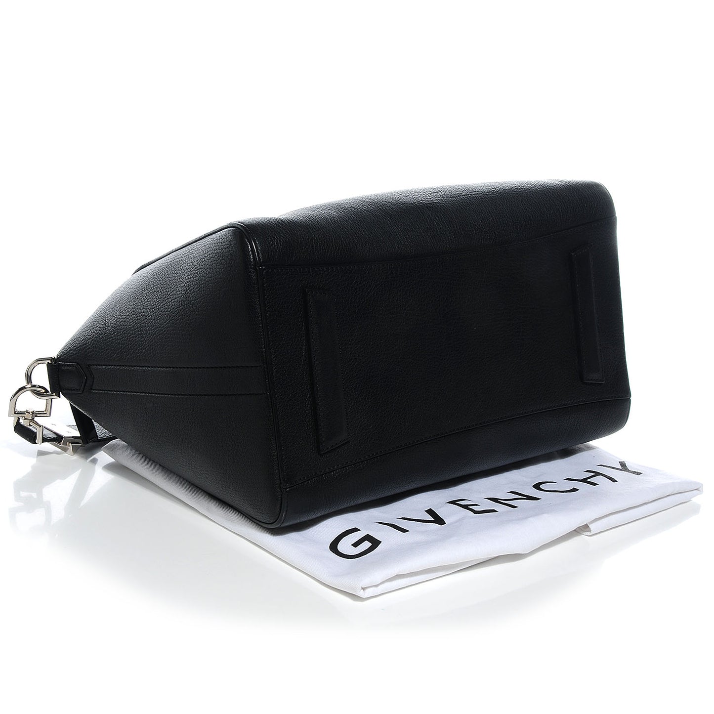 Sugar Goatskin Medium Antigona Black