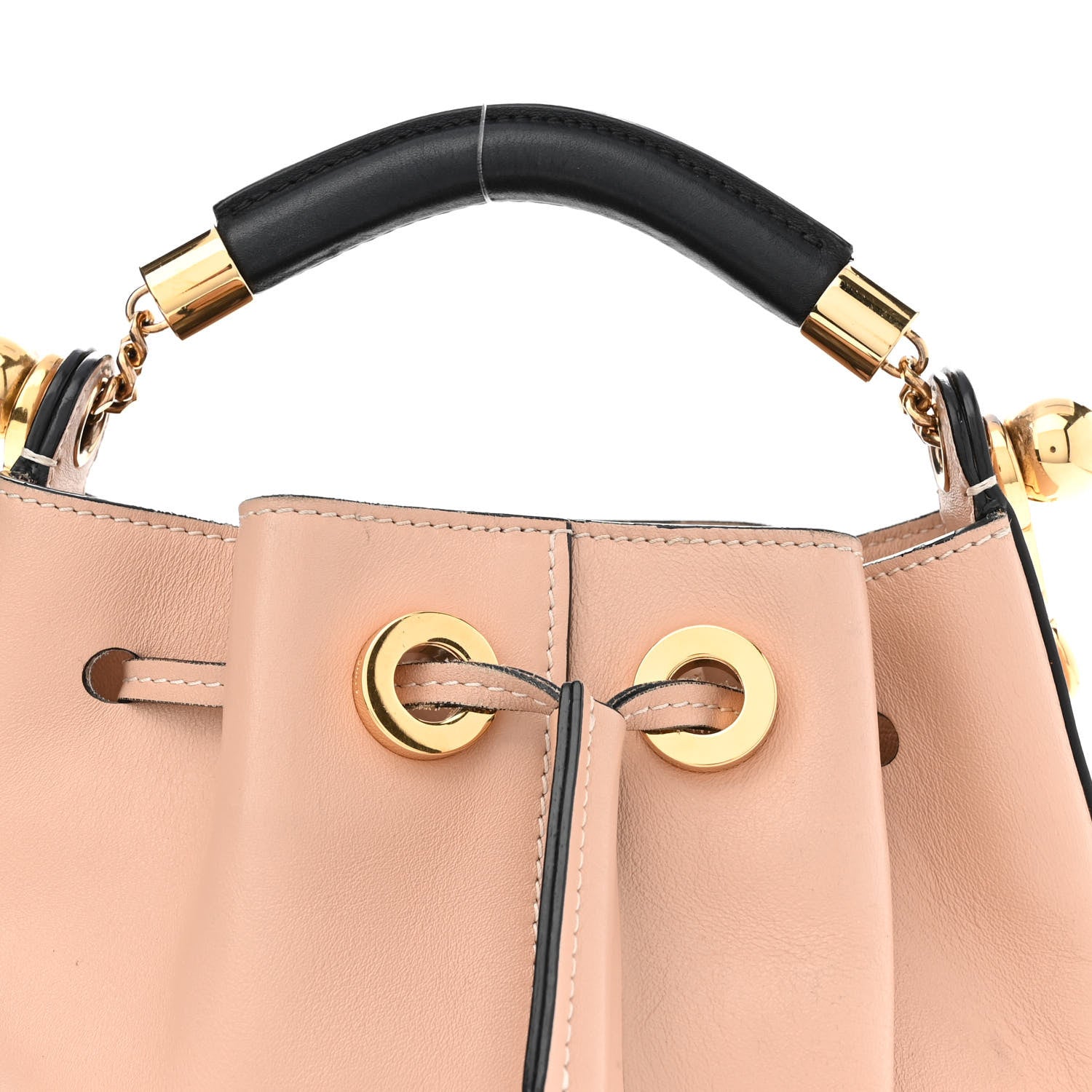 Chloe Calfskin Gala Small Bucket Bag Blush Nude 8 of 14