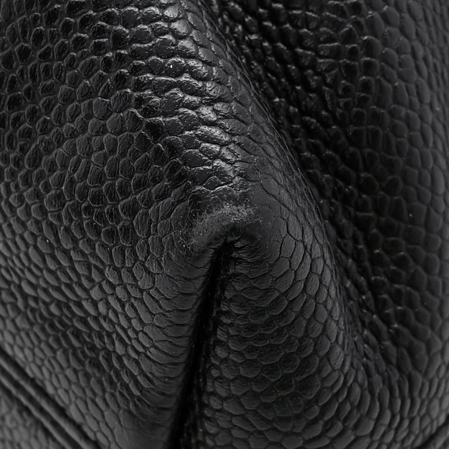 Caviar CC Shoulder Bag Black