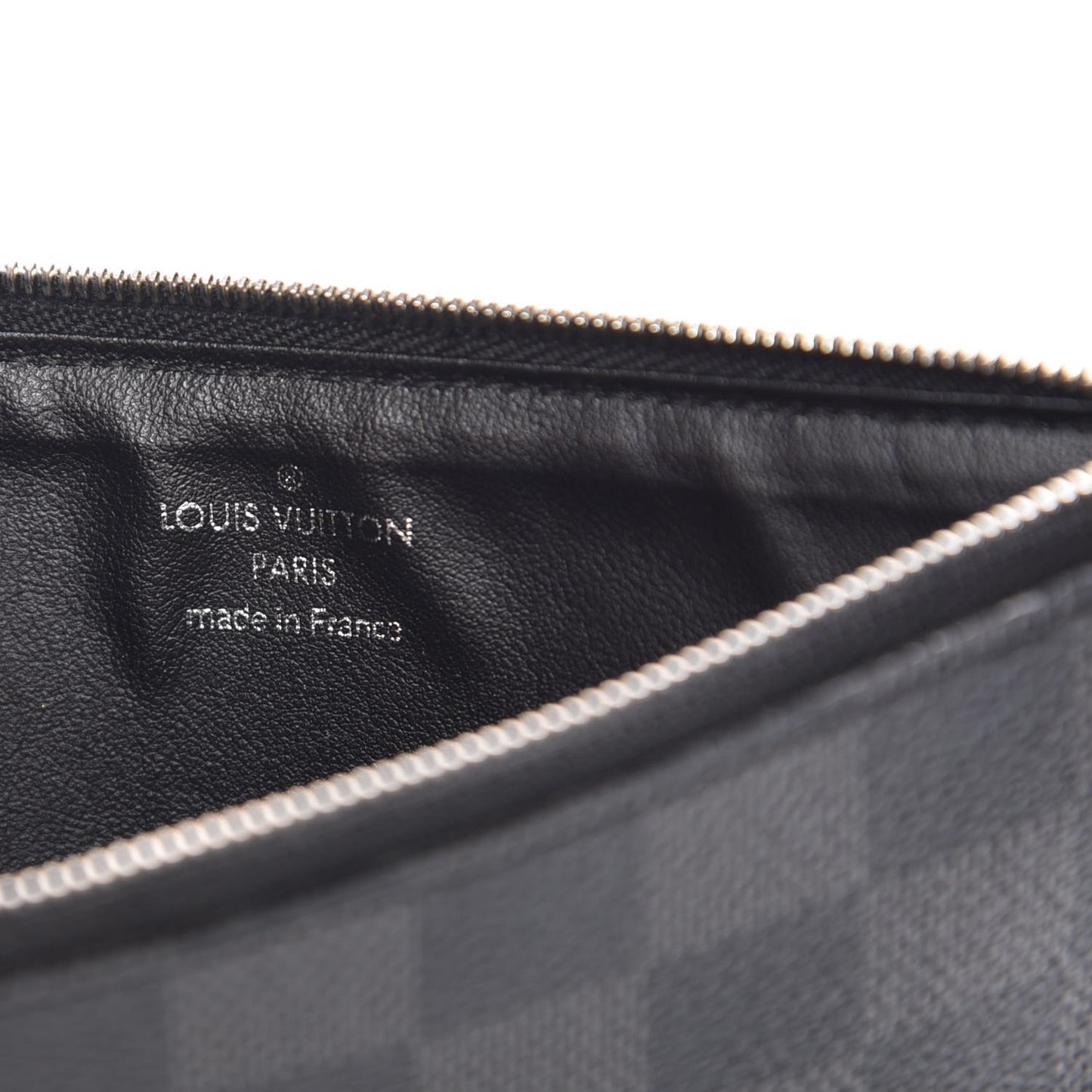 Damier Graphite Zippered Insert
