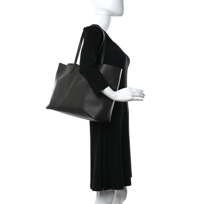 Saint Laurent Calfskin East West Shopping Tote Fog 2 of 11