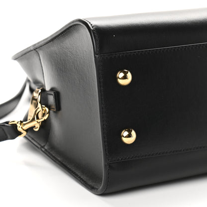 Saint Laurent Calfskin Monogram Baby Cabas Black 6 of 7
