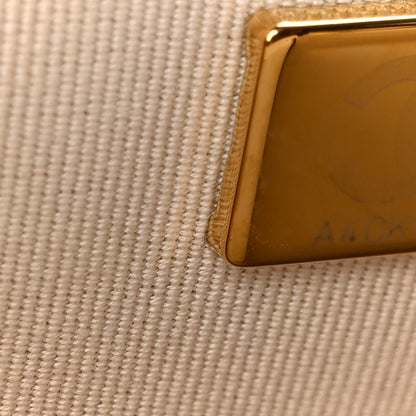 Chanel Grained Calfskin Quilted XXL Travel Flap Bag Beige 8 of 12