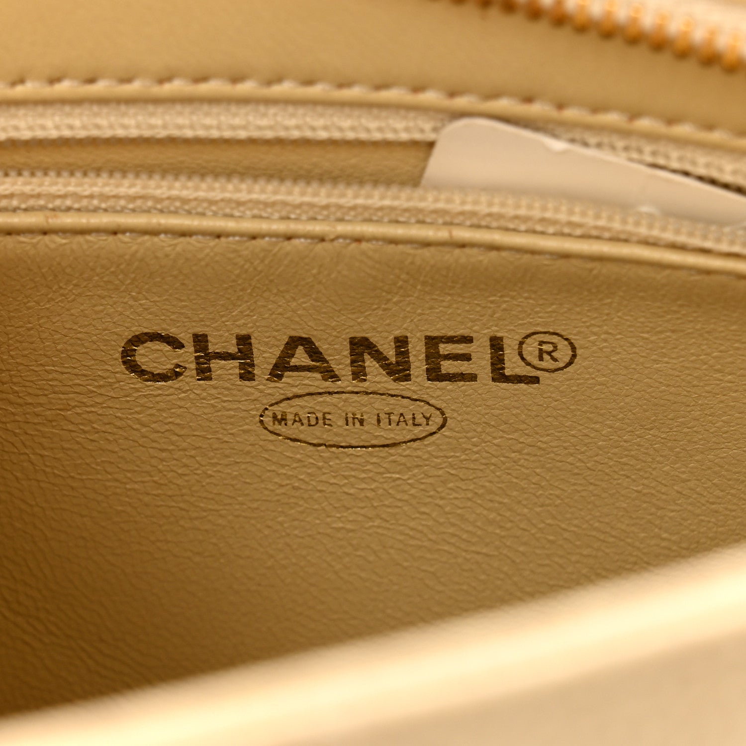 Chanel Caviar Quilted Medallion Tote Light Beige 6 of 15