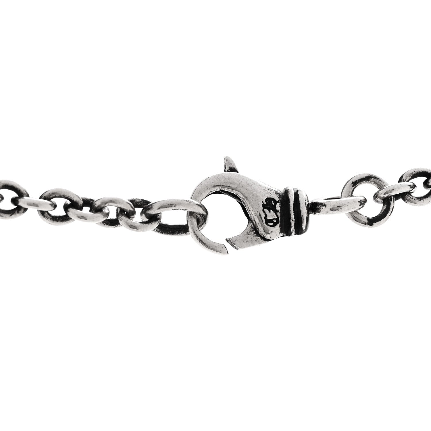 Chrome Hearts Sterling Silver 4mm Chain Necklace 4 of 6