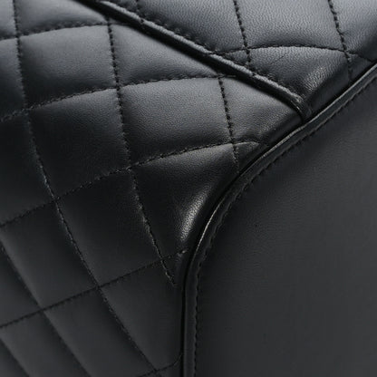 Chanel Lambskin Quilted Vanity Pouch Black 11 of 12