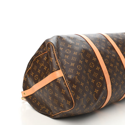 Louis Vuitton Monogram Keepall Bandouliere 55 6 of 8