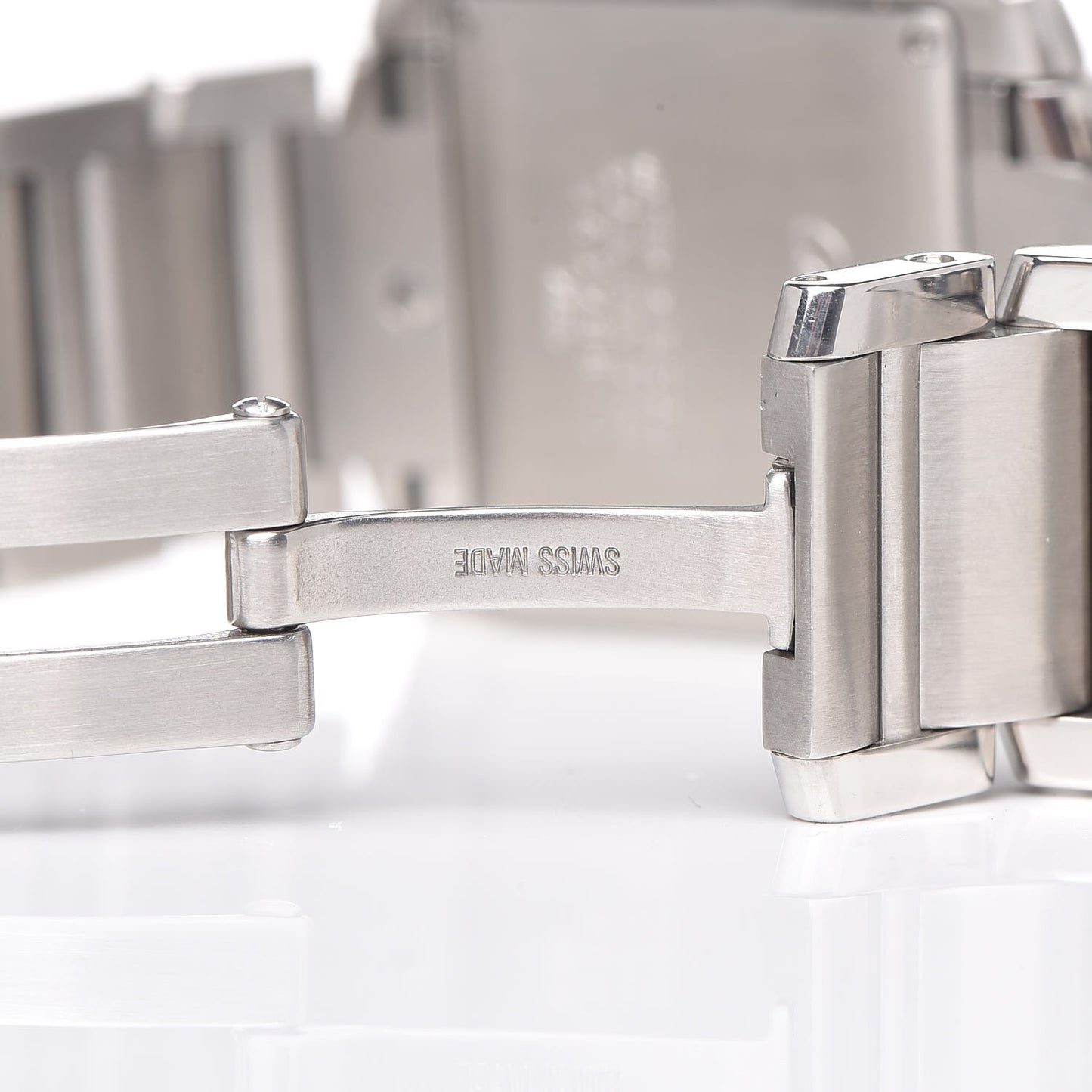 Stainless Steel 25mm Tank Francaise Quartz Watch