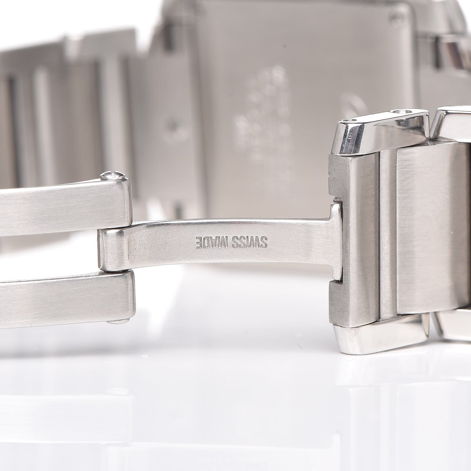 Cartier Stainless Steel 25mm Tank Francaise Quartz Watch 8 of 10