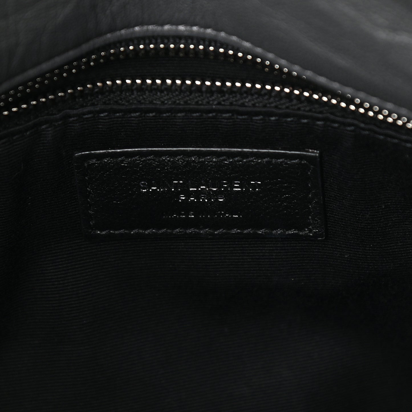 Calfskin Quilted Medium Loulou Puffer Monogram Chain Satchel Concrete