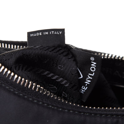 Prada Nylon Re-Edition 2005 Shoulder Bag Black 9 of 11