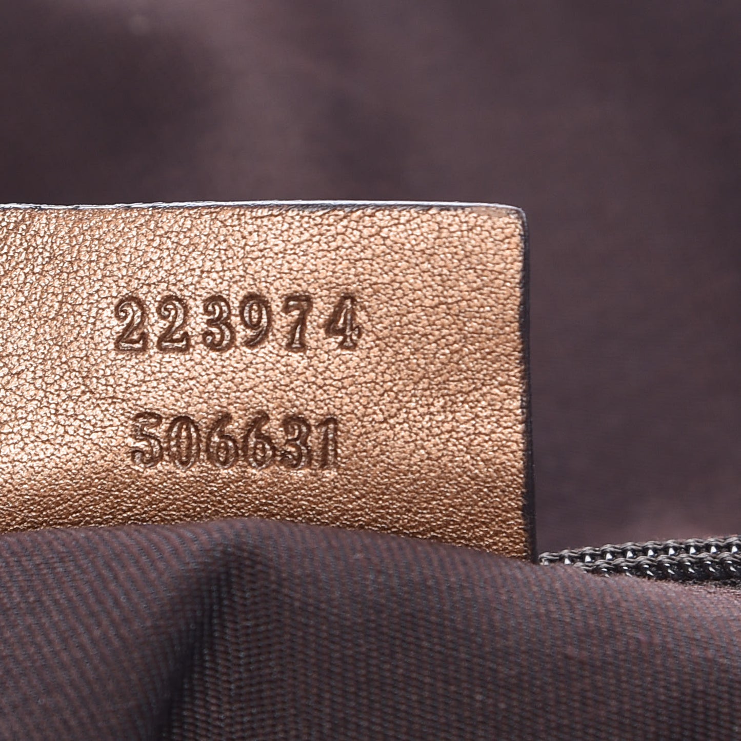 Monogram Medium Sukey Boston Bronze