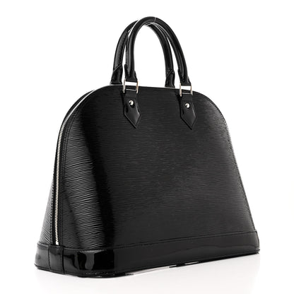 Louis Vuitton Electric Epi Alma MM Black 3 of 9