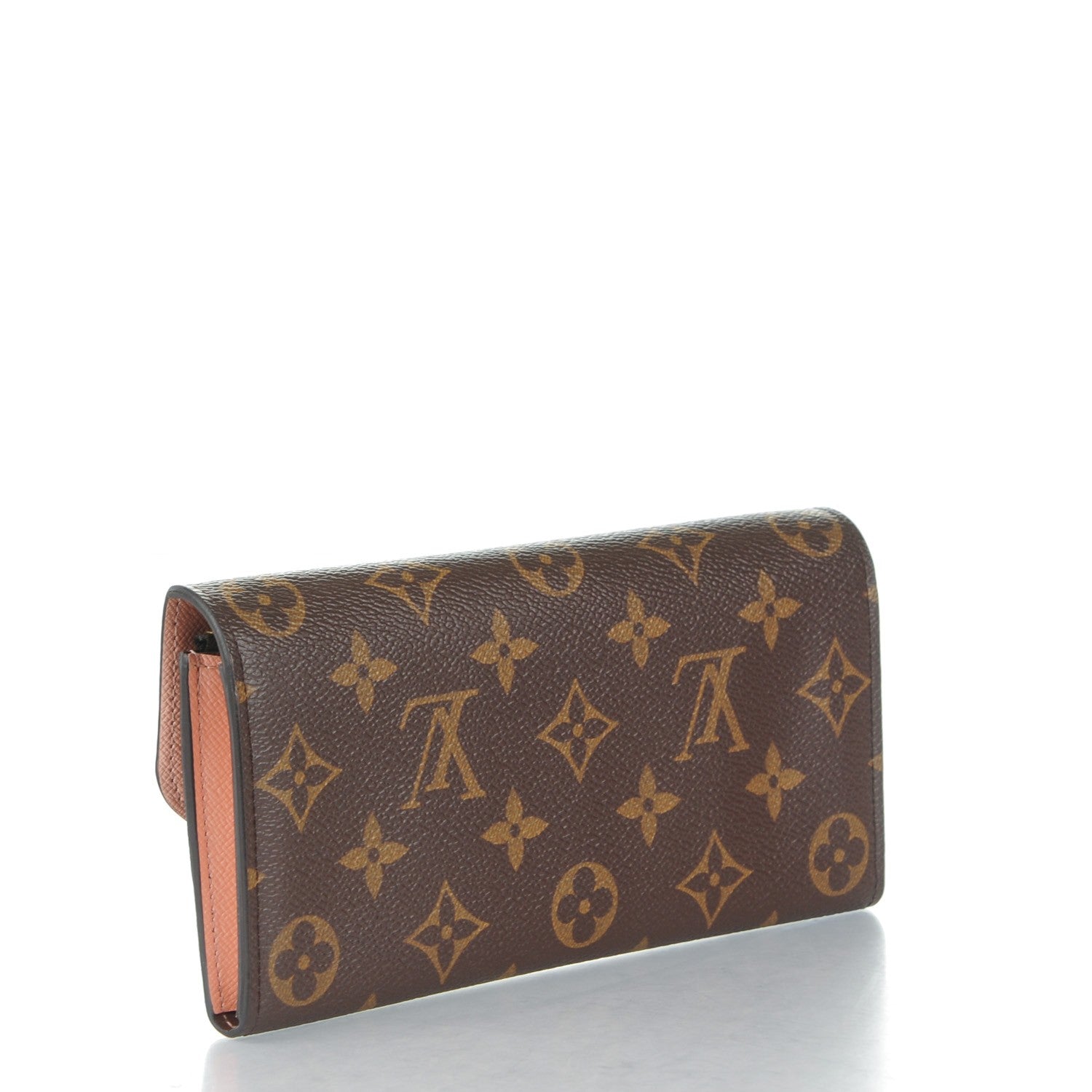 Louis Vuitton Monogram Emilie Wallet Rose Nacre 3 of 8