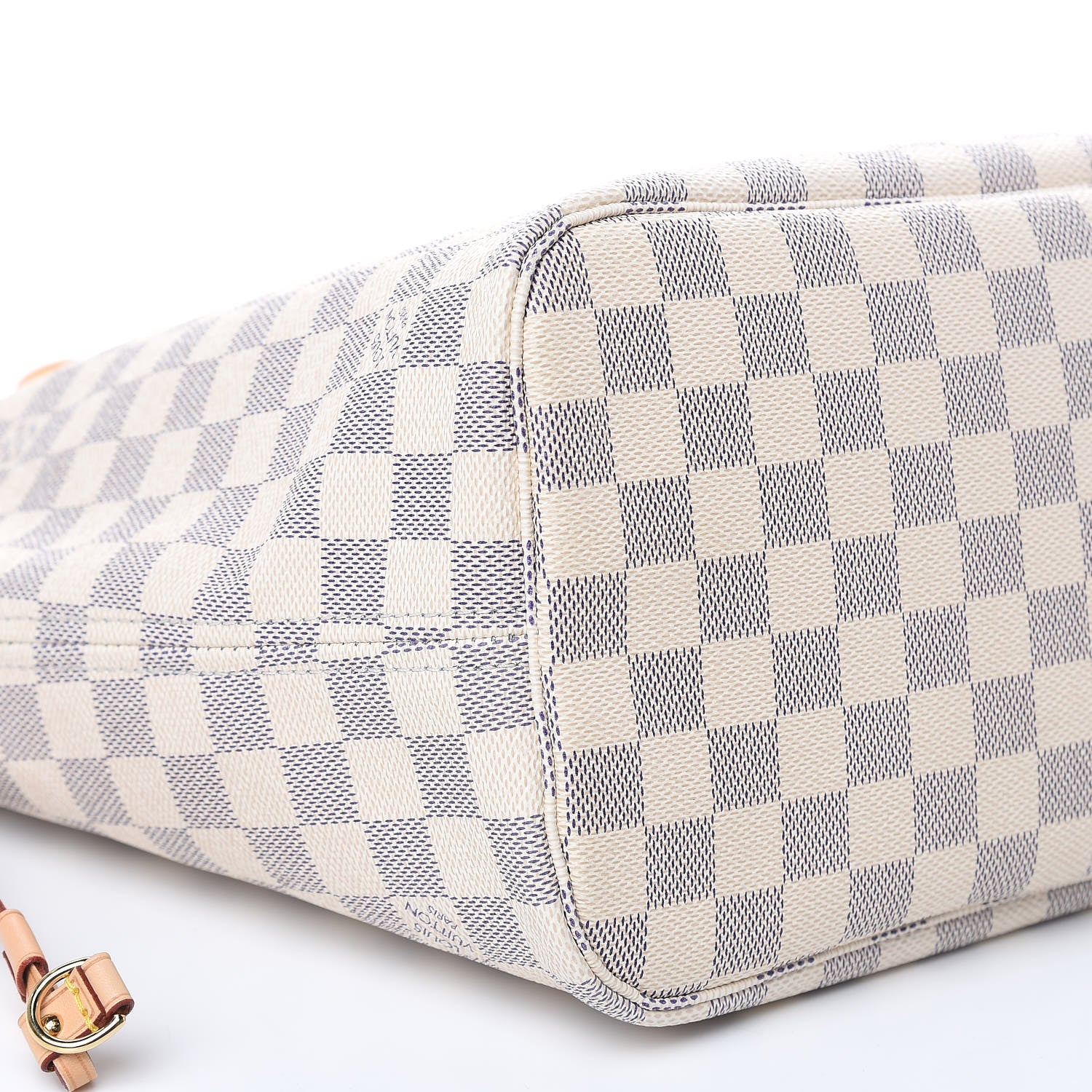 Louis Vuitton Damier Azur Neo Neverfull MM Rose Ballerine 10 of 14