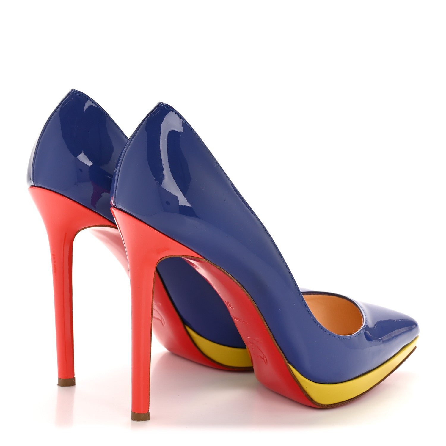 Christian Louboutin Patent Pigalle Plato 120 Pumps 38 Version Provenche 5 of 8