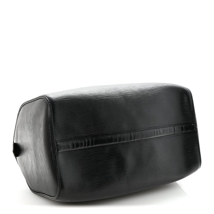 Louis Vuitton Epi Speedy 30 Black 4 of 10
