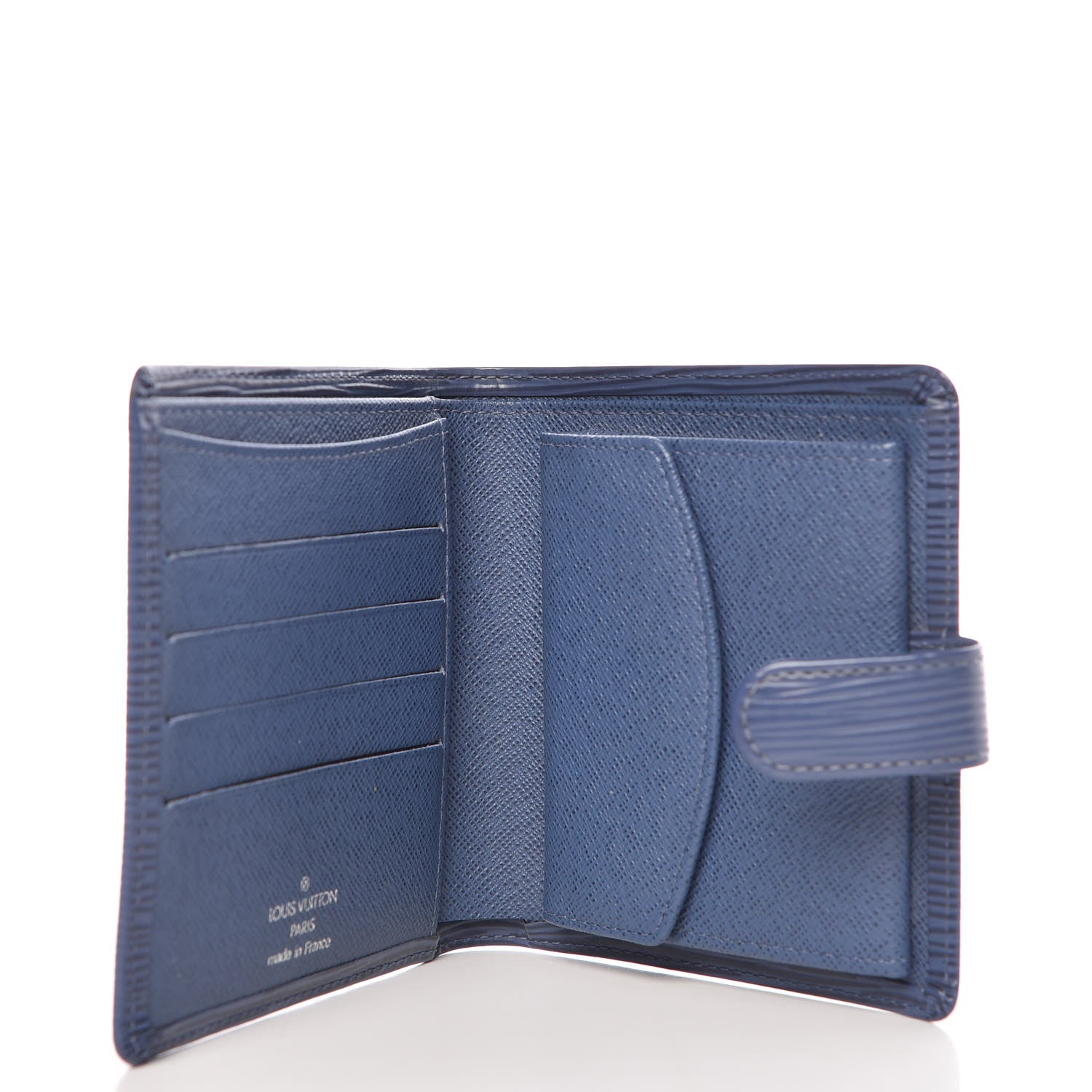 Louis Vuitton Epi Porte-Billets Compact Wallet Myrtille 5 of 7
