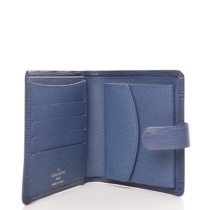 Louis Vuitton Epi Porte-Billets Compact Wallet Myrtille 5 of 7