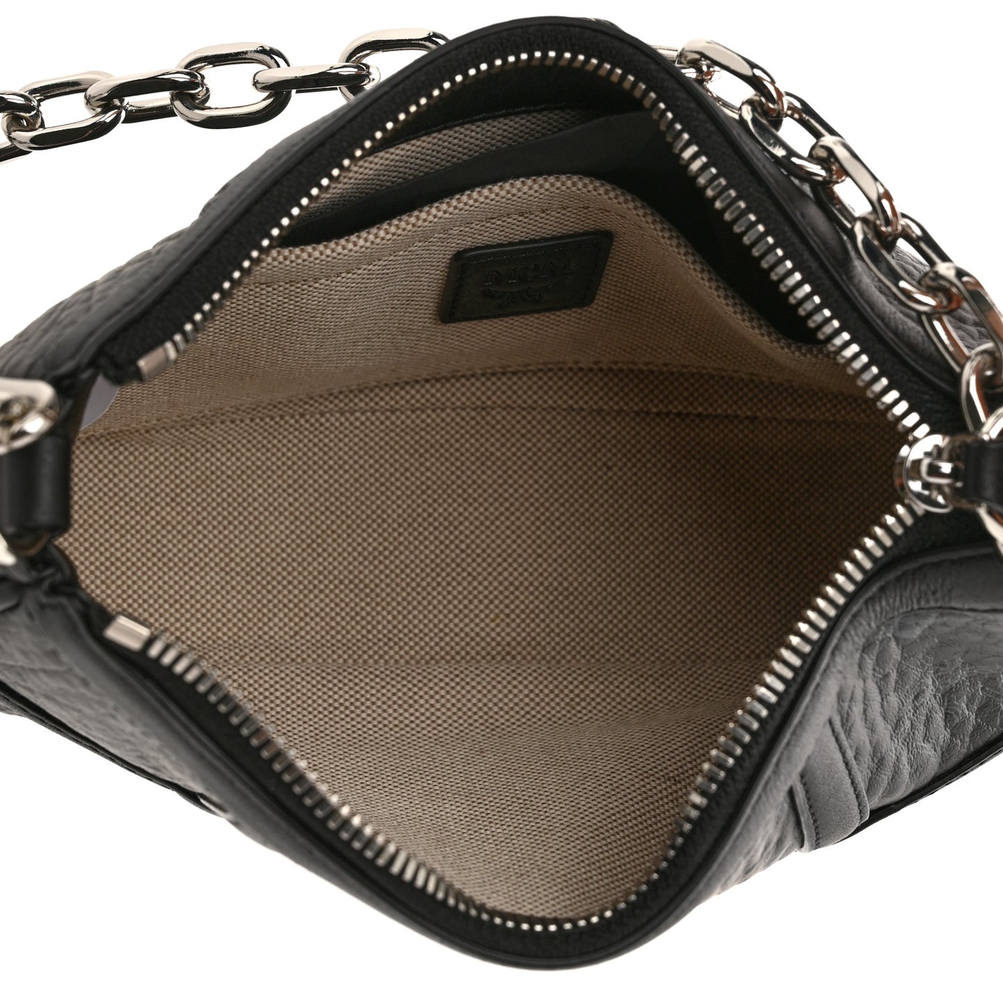 Visetos Mini Aren Chain Crossbody Bag Black