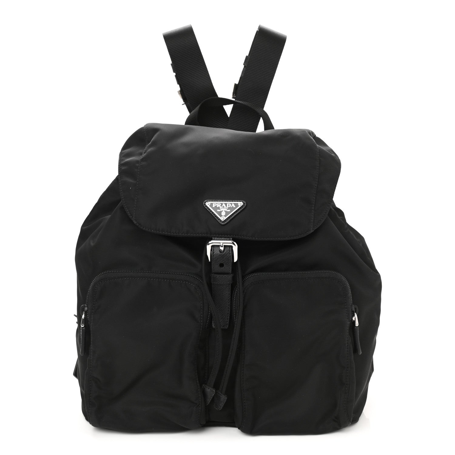 Prada Nylon Vela Large Backpack Black 1 of 10