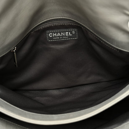 Chanel Lambskin Maxi Quilted Chanel 3 Flap Bag Grey 5 of 16