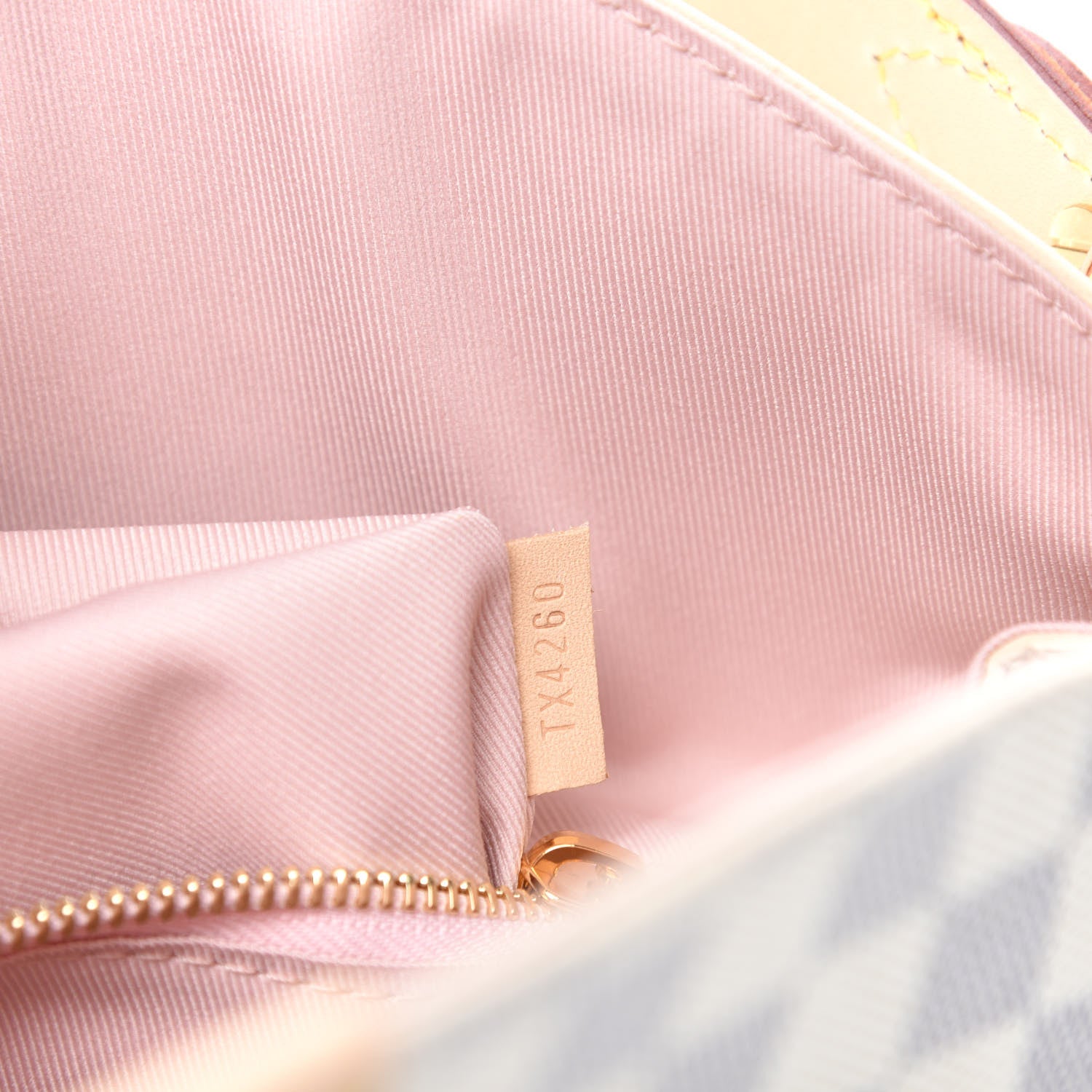 Louis Vuitton Damier Azur Graceful PM Rose Ballerine 10 of 11