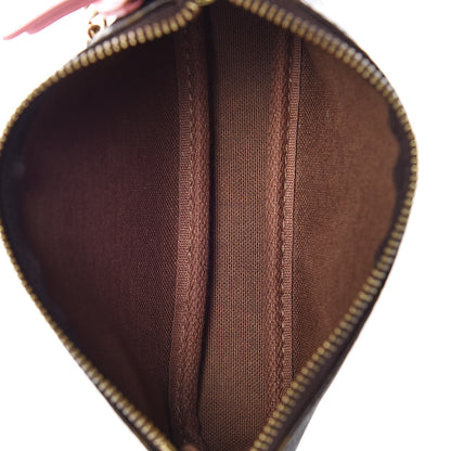 Louis Vuitton Monogram Illustre Mini Pochette Accessories Rose 7 of 9