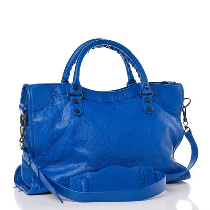 Balenciaga Agneau Classic Hardware City Bleu Lazuli 3 of 8