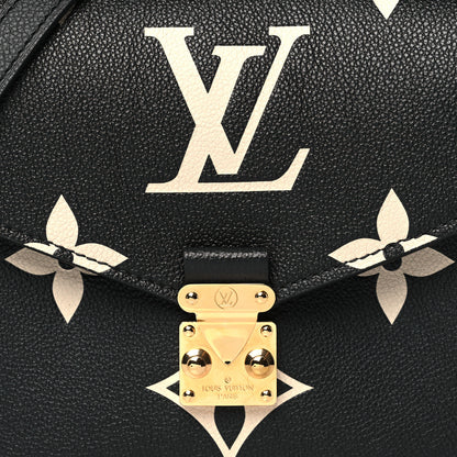 Louis Vuitton Empreinte Monogram Giant Pochette Metis Black Beige 7 of 9