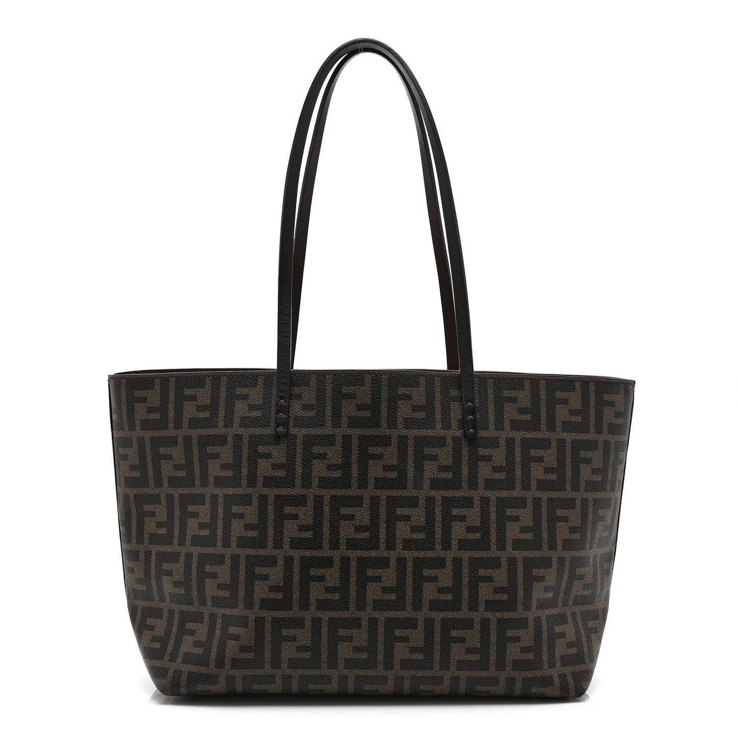 Zucca Spalmati Small Roll Tote Tobacco Moro