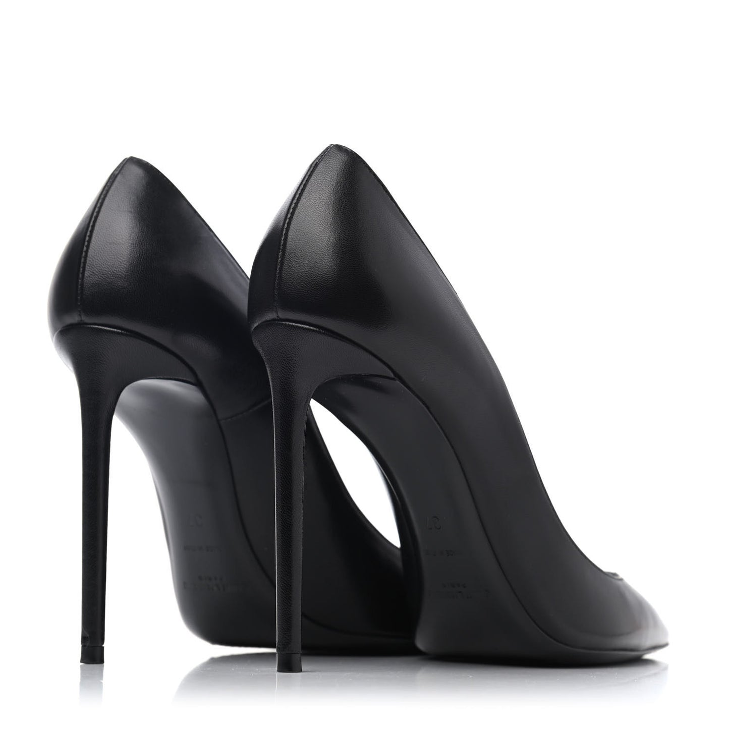 Calfskin Zoe 105 Pumps 37 Black