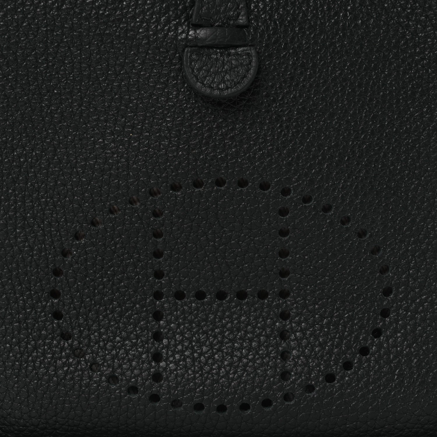 Hermes Taurillon Clemence Evelyne TPM Black 8 of 12