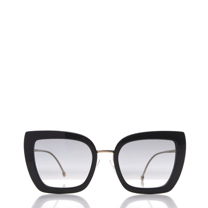 Fendi Acetate Metal F is Fendi Square Cat Eye Sunglasses FF 0424/F/S Black 2 of 7