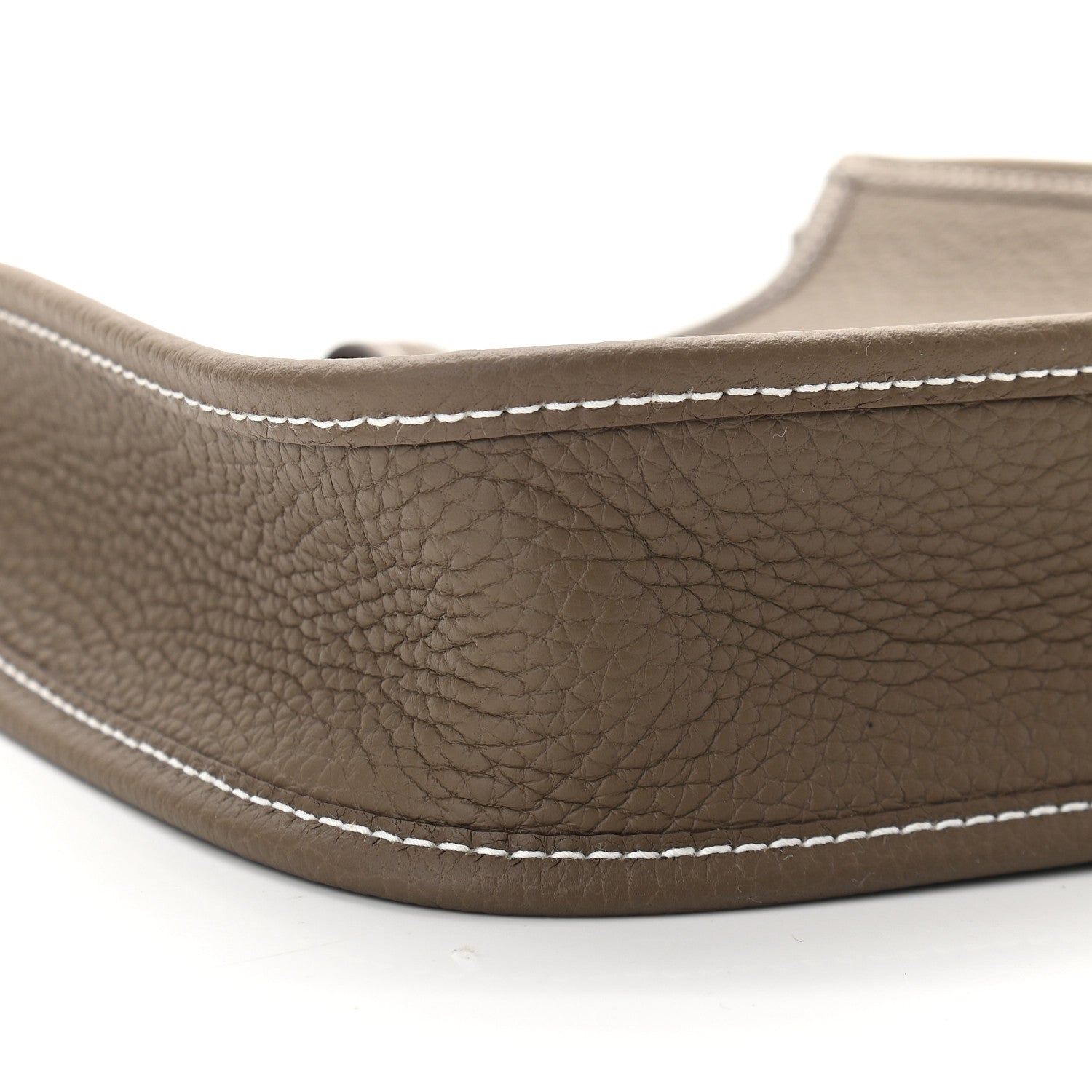 Hermes Taurillon Clemence Amazone Evelyne TPM Etoupe Bleu Indigo 8 of 9