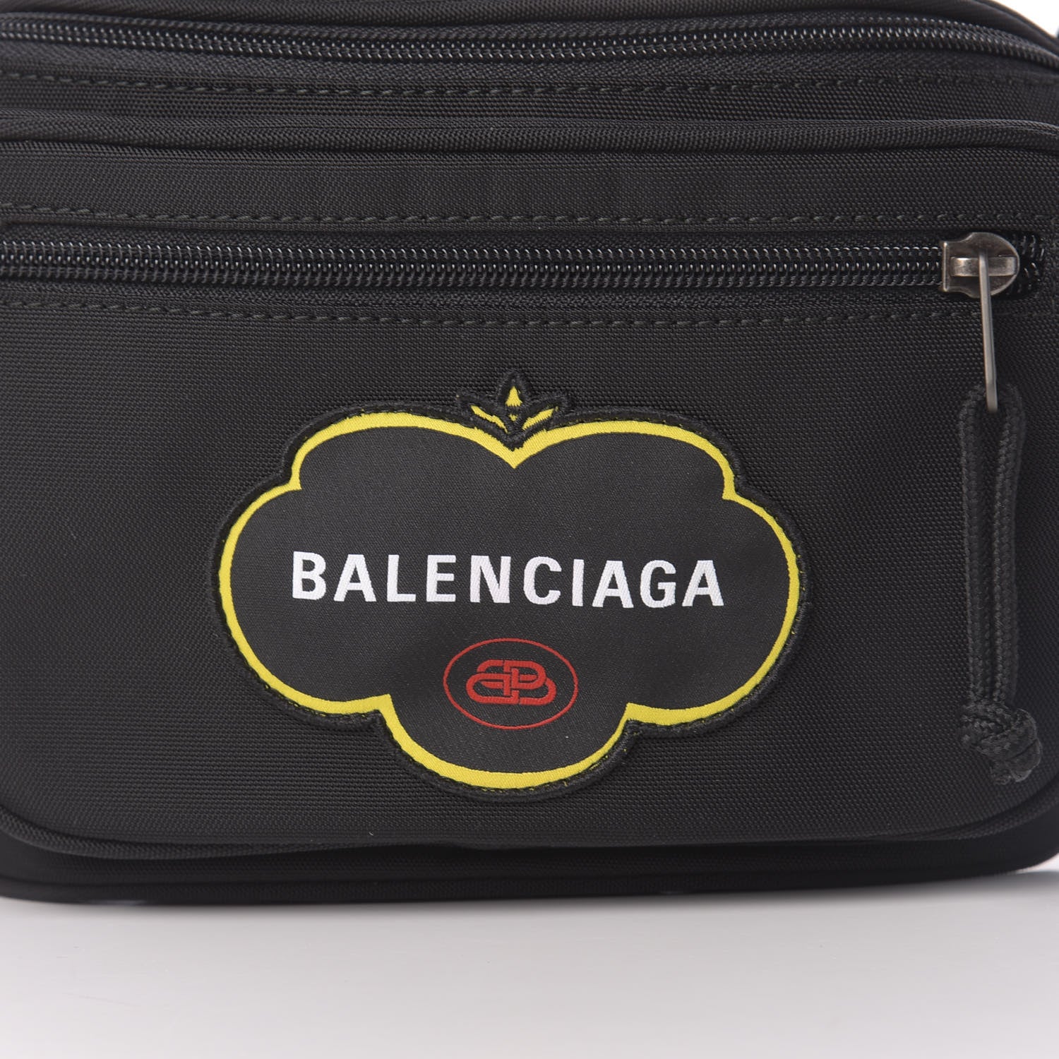 Balenciaga Nylon Logo Embroidered Explorer Beltpack Black 11 of 11
