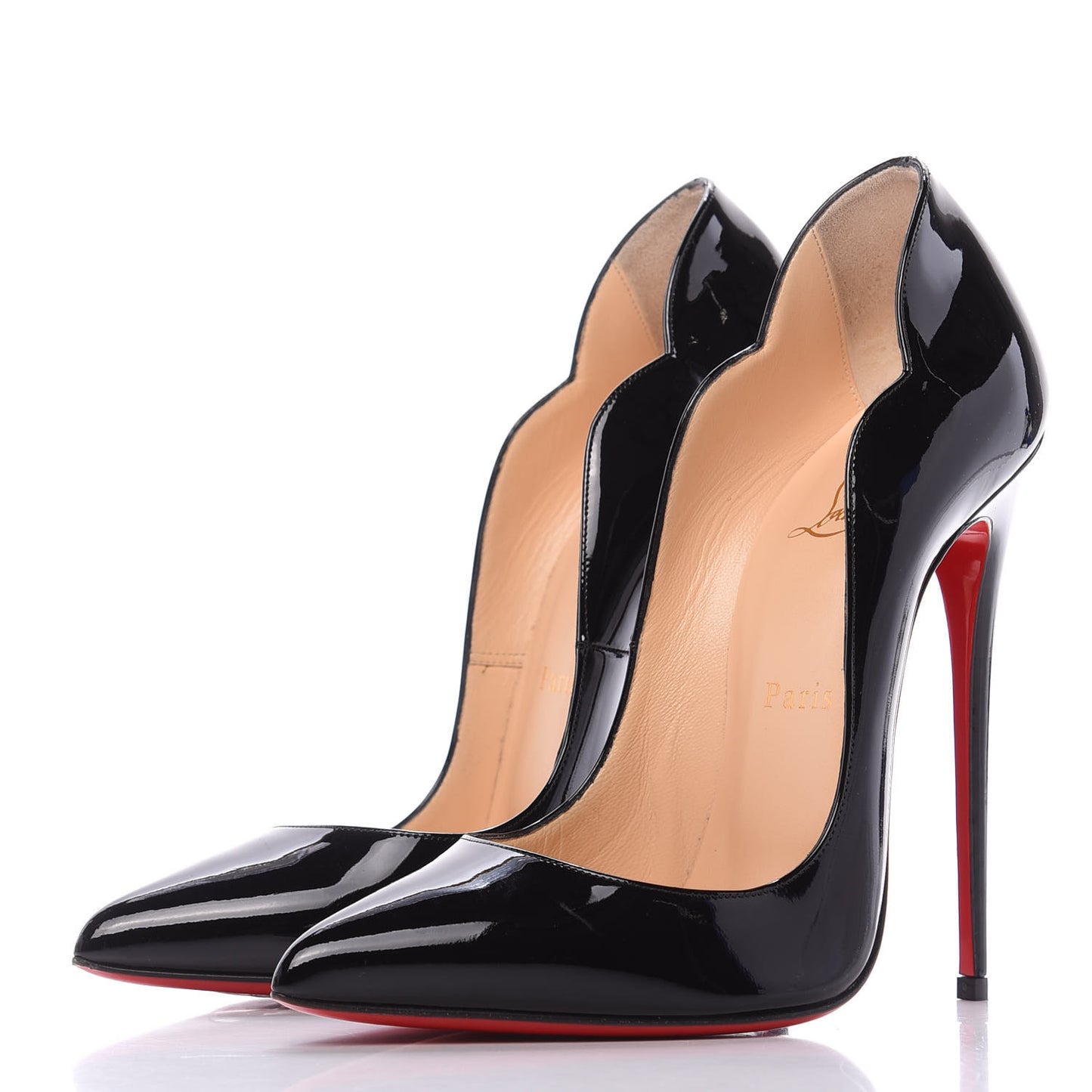 Patent Hot Chick 130 Pumps 39 Black