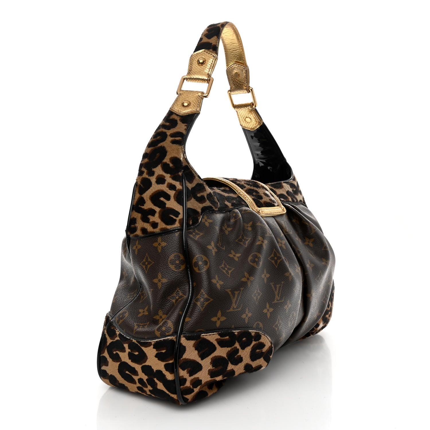 Louis Vuitton Monogram Leopard Polly 3 of 15